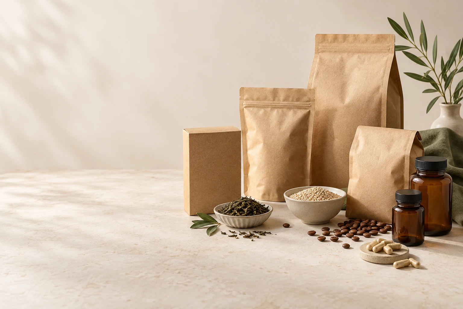 Packaged food assortment